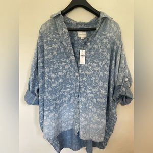 AE oversize beach shirt